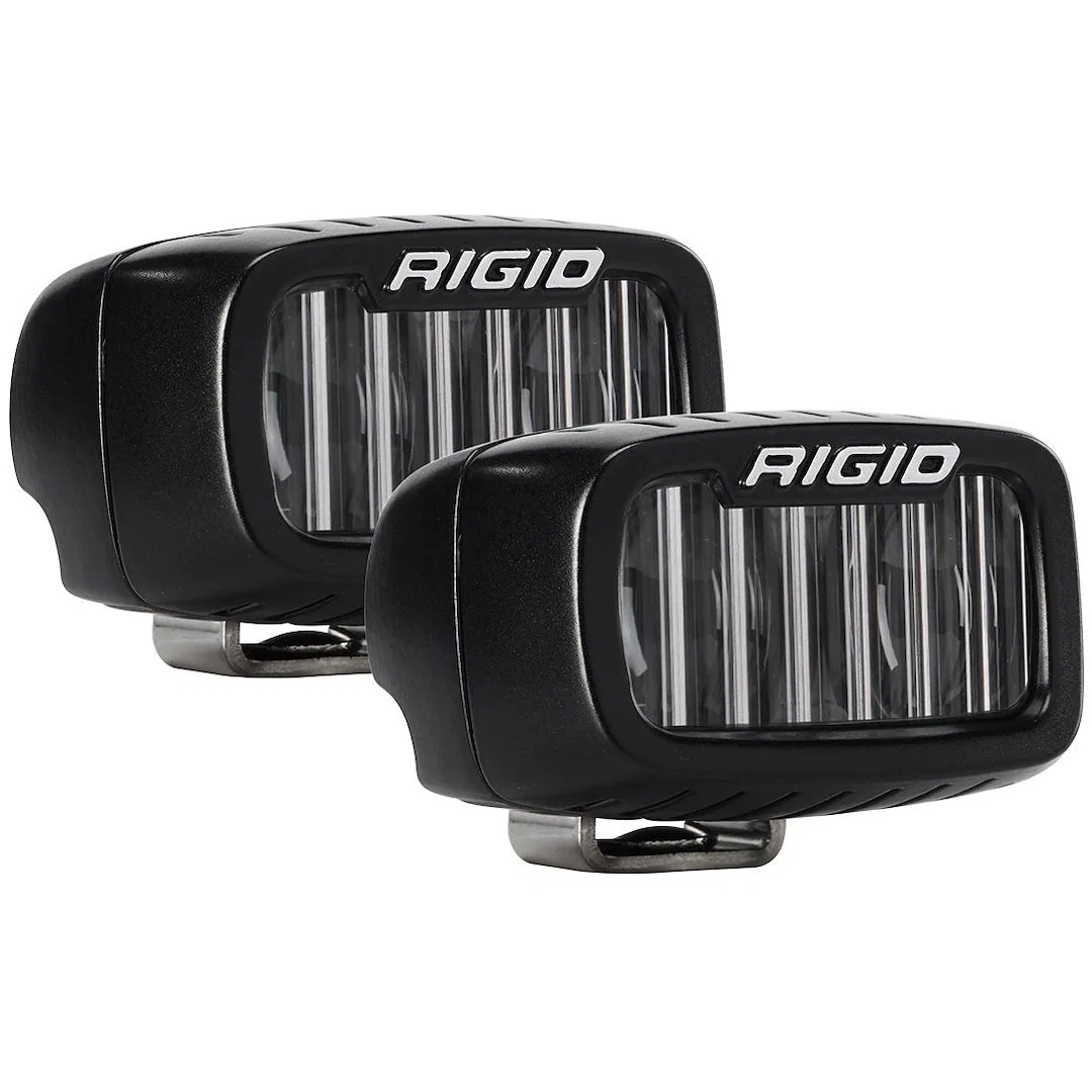 902533 – RIGID IND Driving/ Fog Light, LED Bulb 2 LED Clear Bulb 3 Inch X 2-1/16 inch Rectangular 15 Watt Bulbs Amp D...